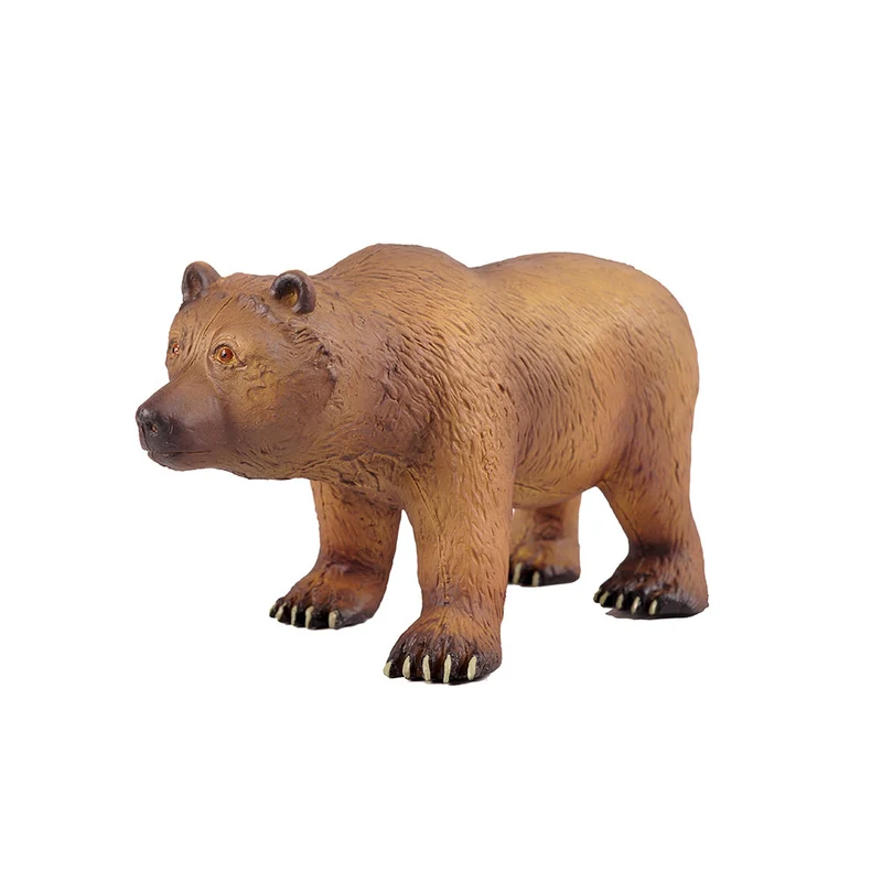 Green Rubber Toys Grizzlybjörn