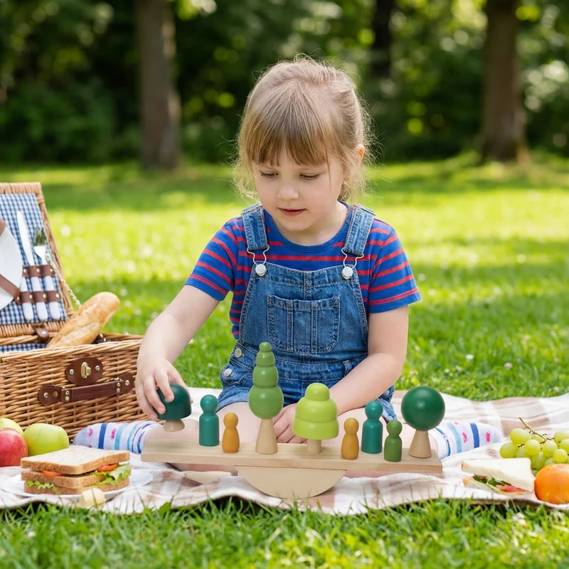 Montessori Gungbräda i Trä