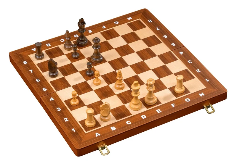 De Luxe Chess Set Field 40 Mm (2610) Philos