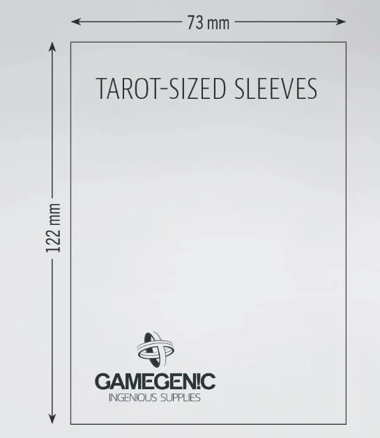 (73x122 mm) Gamegenic - Matte Tarot Sleeves