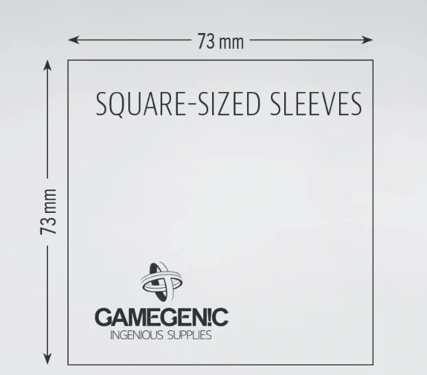 (73x73 mm) Gamegenic - Matte Square Sleeves