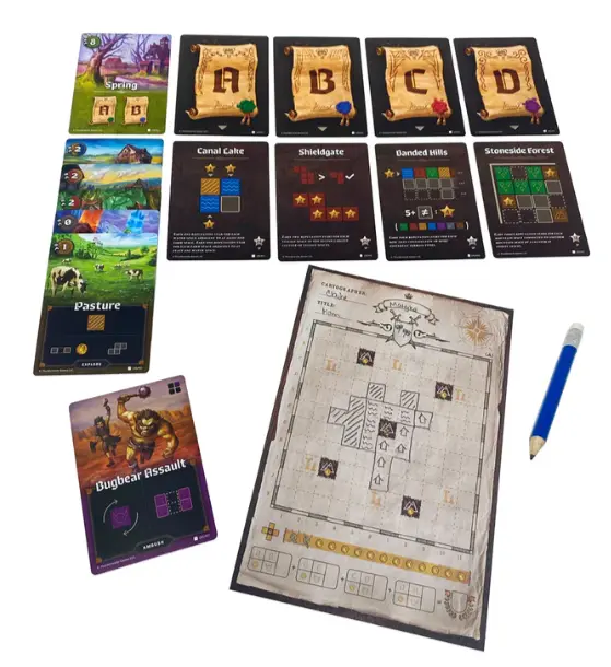 Cartographers: A Roll Player Tale