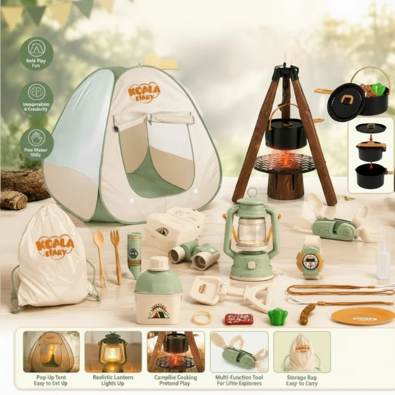 Kids Camping Adventure – Äventyrligt & interaktivt – Campingpaket