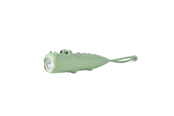 Carlo Baby Led-ficklampa i silikon Alligator
