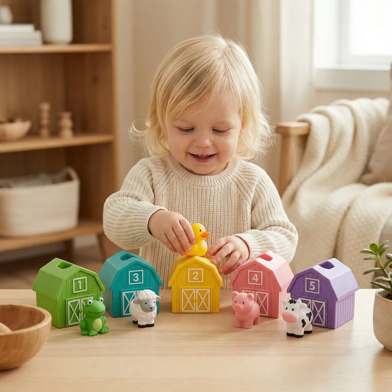Montessori Kleuren & Getallen Boerderij