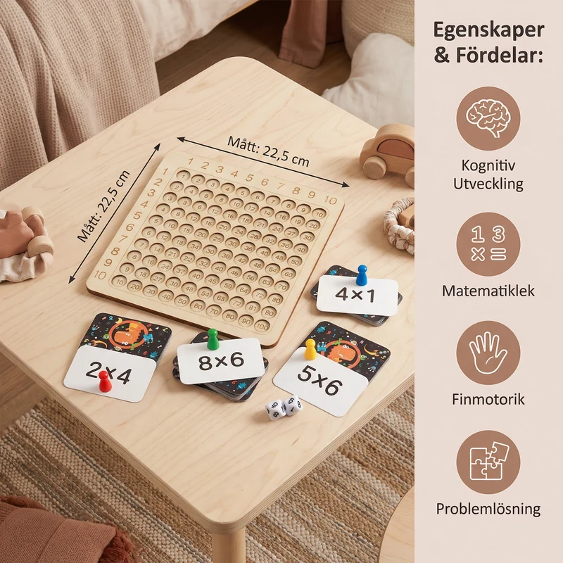 Montessori Matematik Lärspel