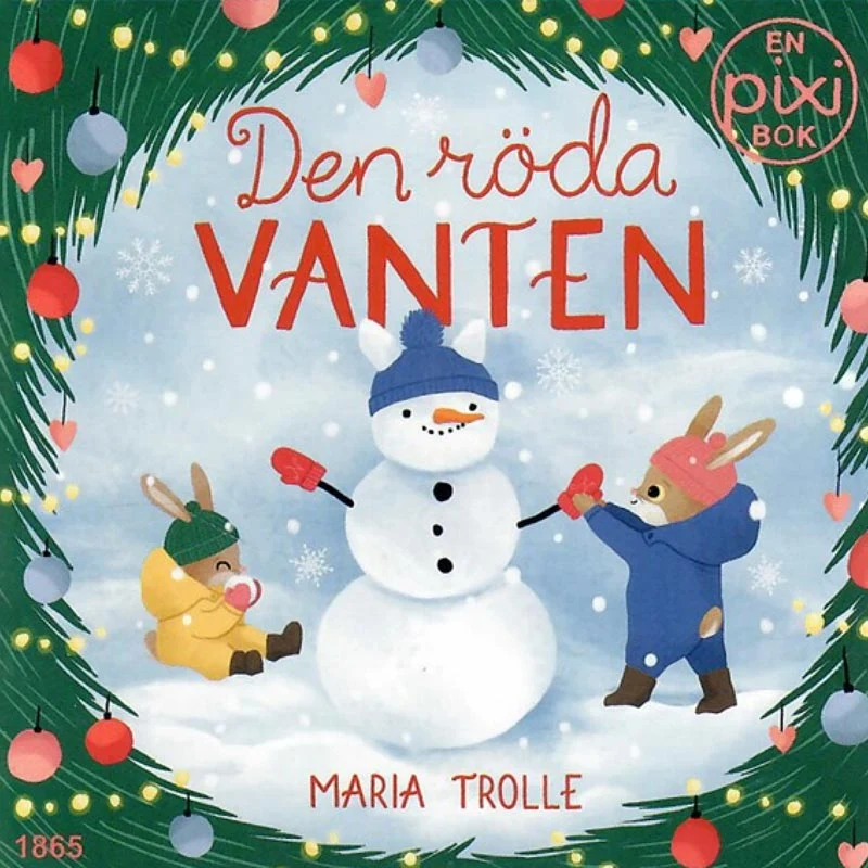 Den röda vanten av Maria Trolle (Pixibok)