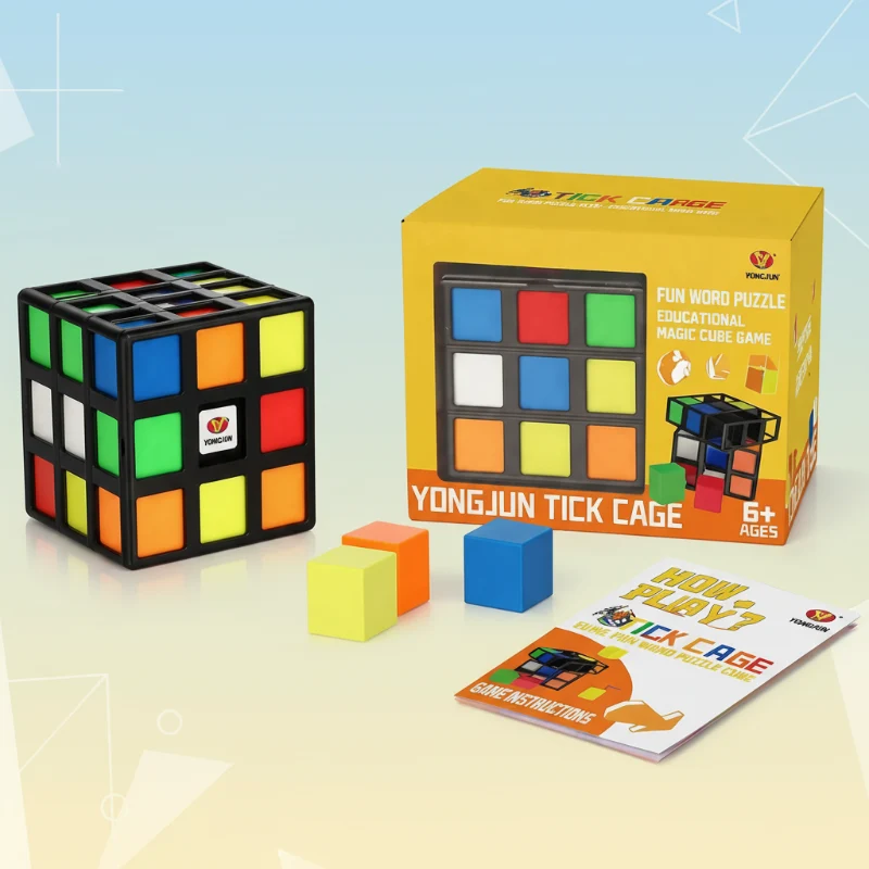 Magic Cube 3x3 – Lärorikt & utmanande – Pusselkub