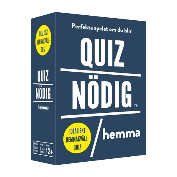 Quiznödig - Hemma