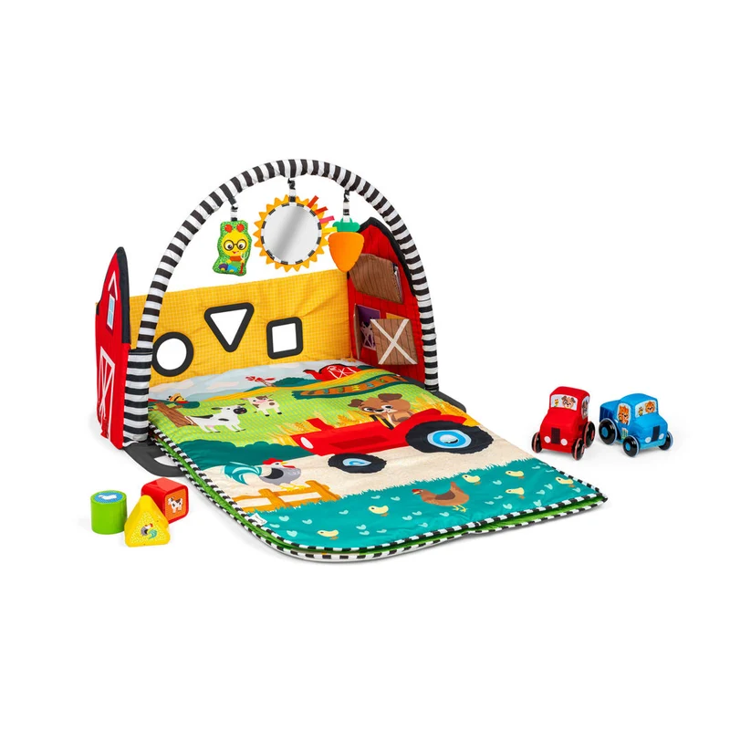 BABY Einstein Busy Barnyard™ multifunktionell aktivitetstäcke