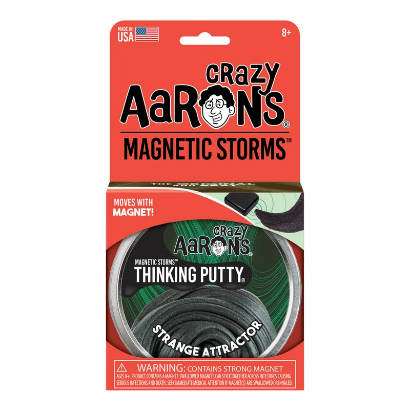 Crazy Aarons Tänjbar magnetisk lera Strange Attractor Magnetic (10cm, 91g)