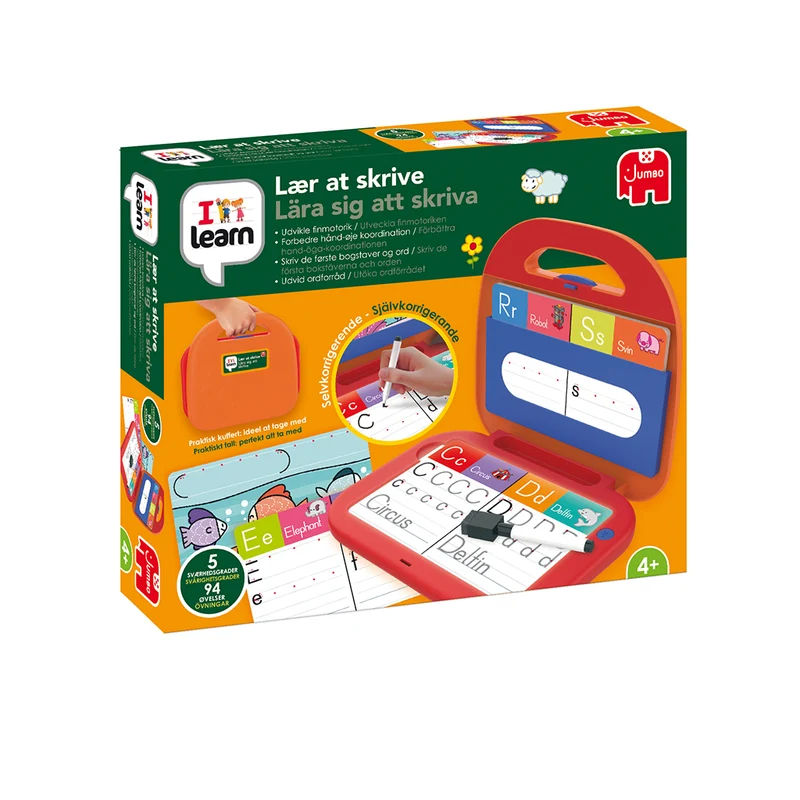 Jumbo - Jag lär mig att skriva, Svensk/dansk version