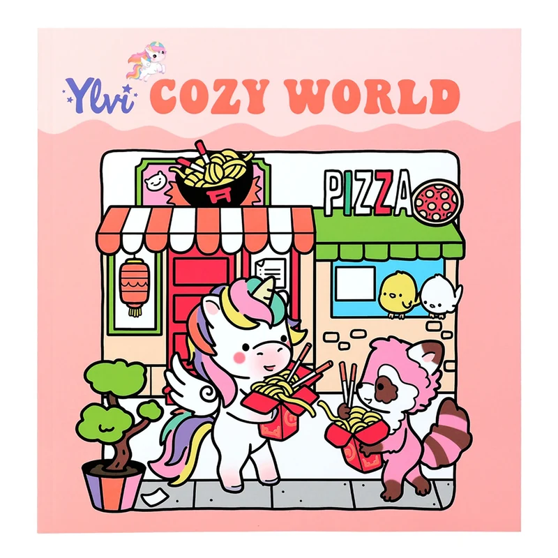 Ylvi Cozy world målarbok