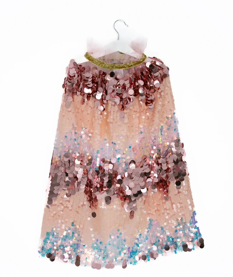 Pellianni Glitter cape Rose