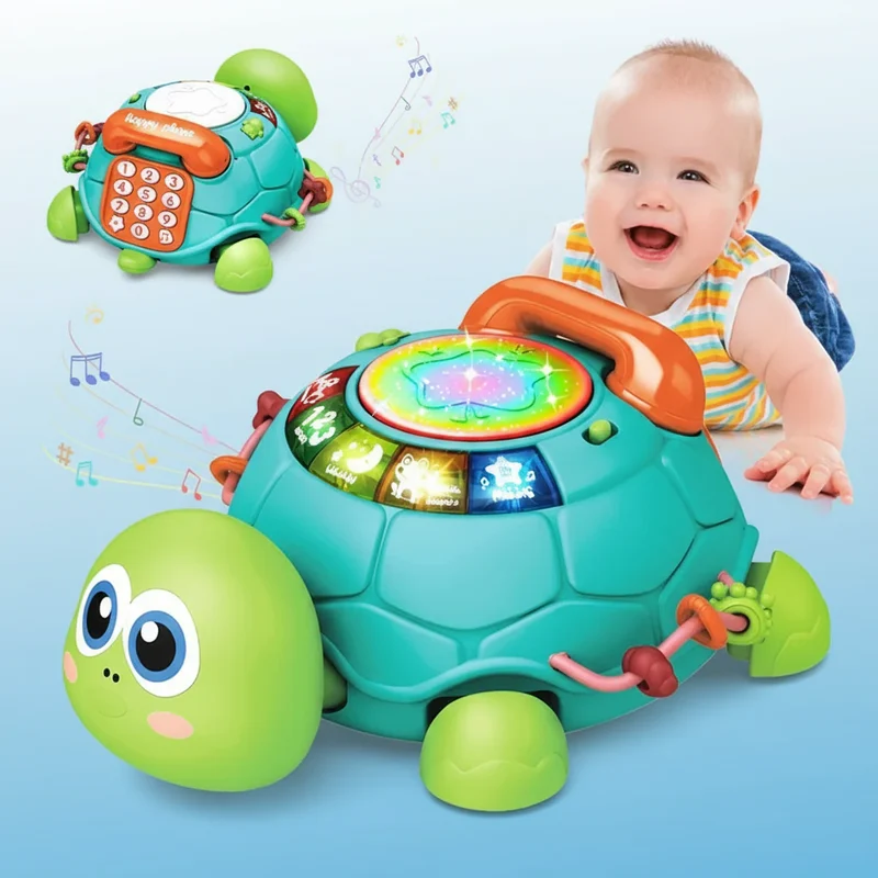 SmartTurtle – Interaktiv & musikalisk - sköldpaddsleksak med sånger