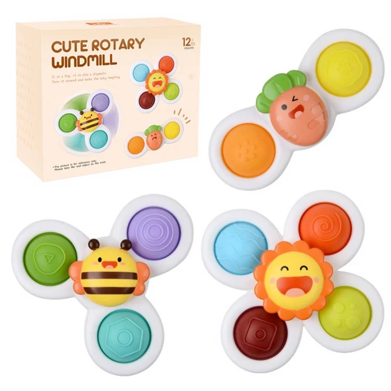 Fresh Kid Spinners Cute Garden (3-pack)