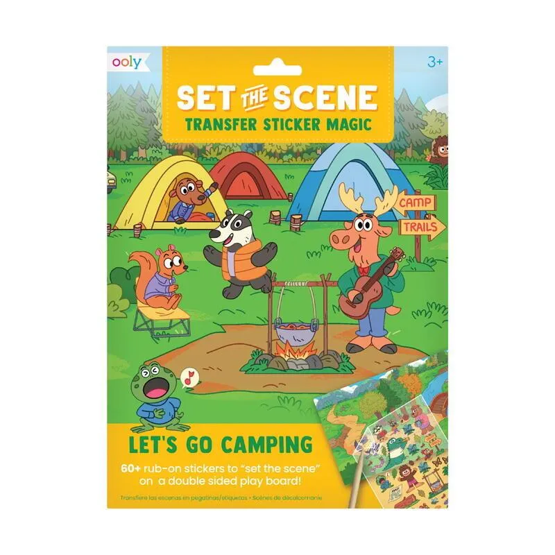 Ooly Transferstickers – Let’s go camping