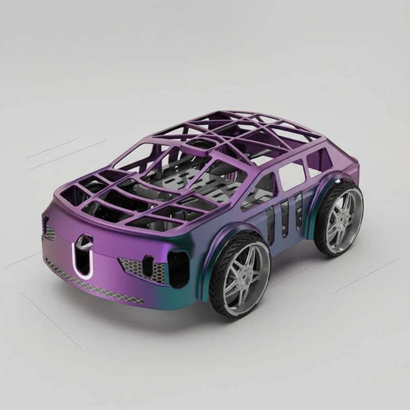 SkyDrive – Innovativt och spektakulärt – 2-i-1 RC-flygande bil och drönare med LED-belysning