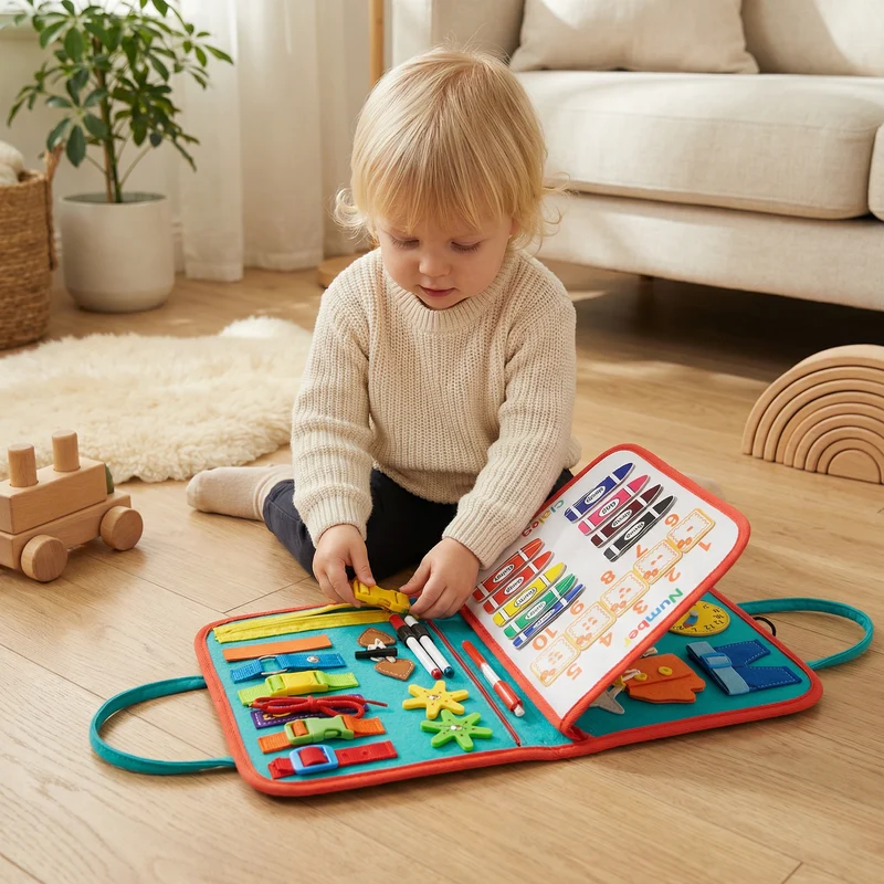 Montessori aktivitets- och lärbok