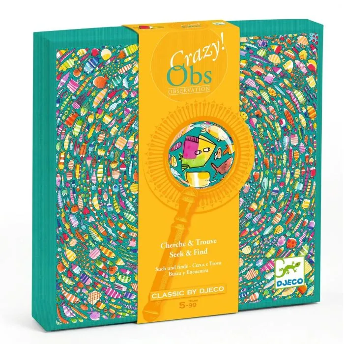 Djeco spel, Crazy Fishy-Fish - Observationsspel