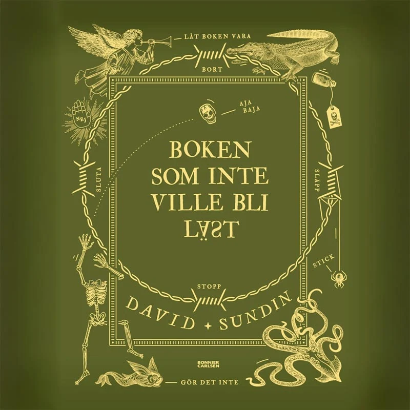 Boken som verkligen inte ville bli läst av David Sundin (Pixibok)