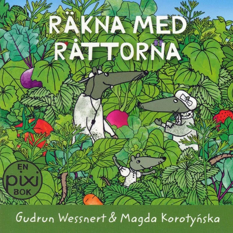 Räkna med råttorna av Gudrun Wessnert och Magda Korotynska (Pixibok)