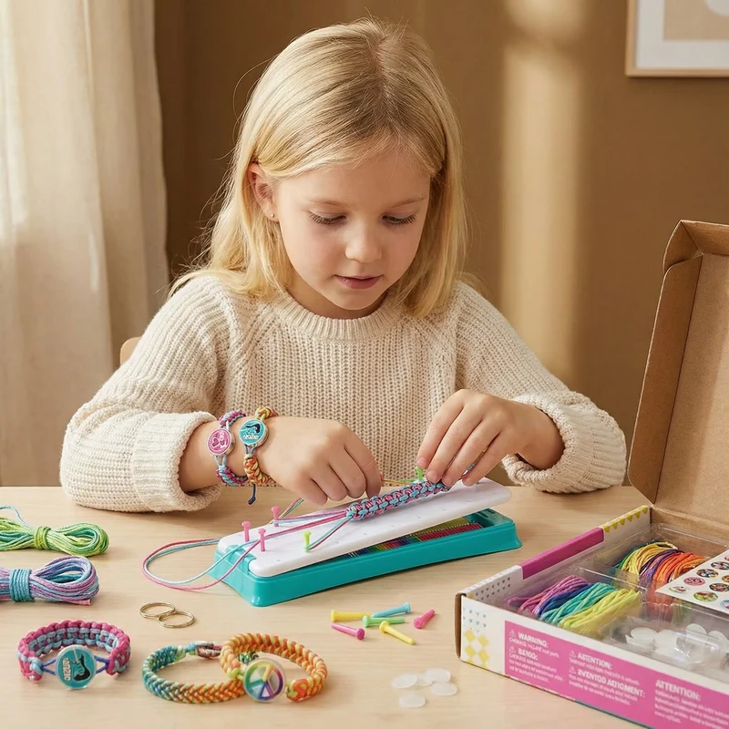 Kreativt flätset för armband