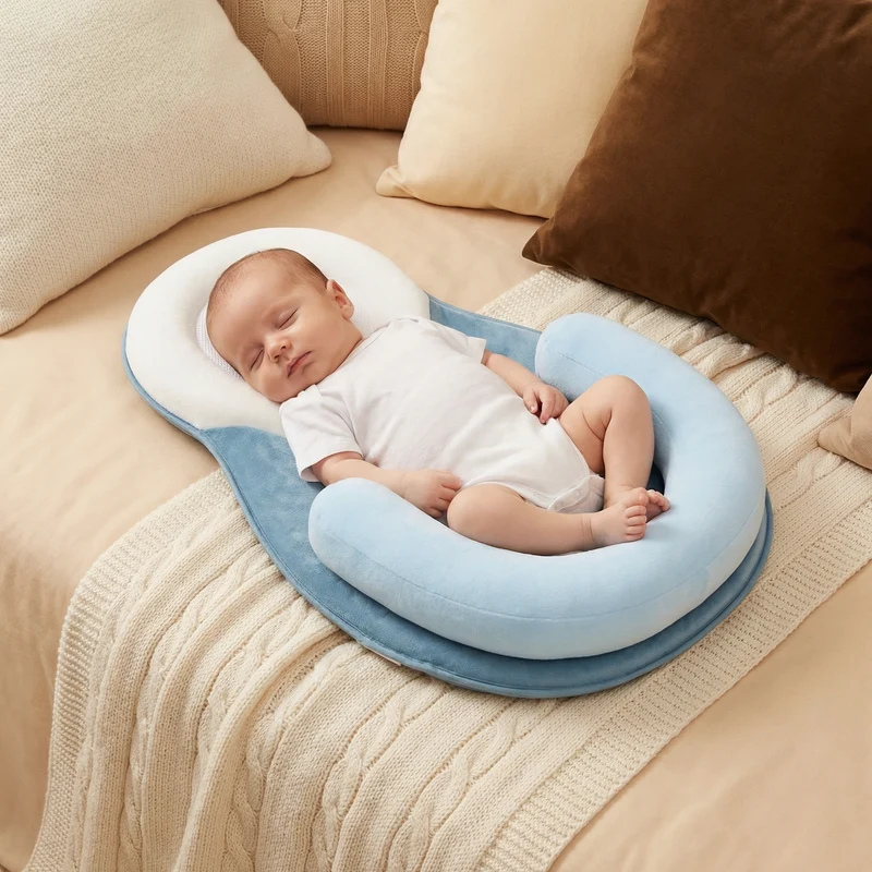 Babynest – Säker Babystödkudde