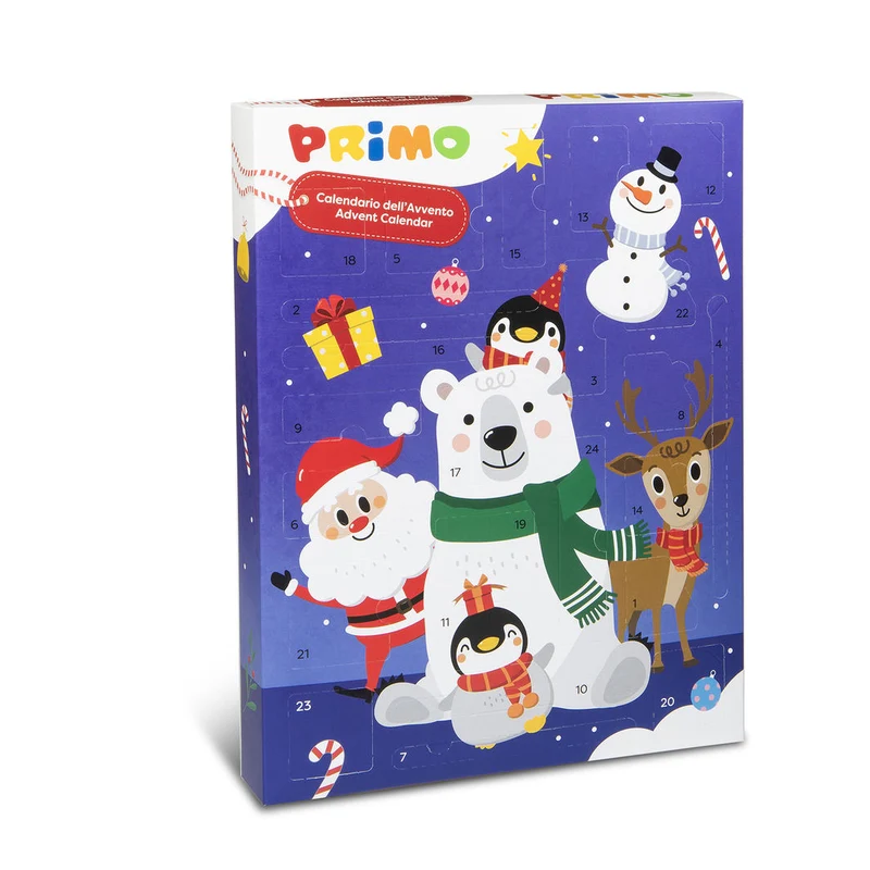 Primo Julkalender 24 luckor