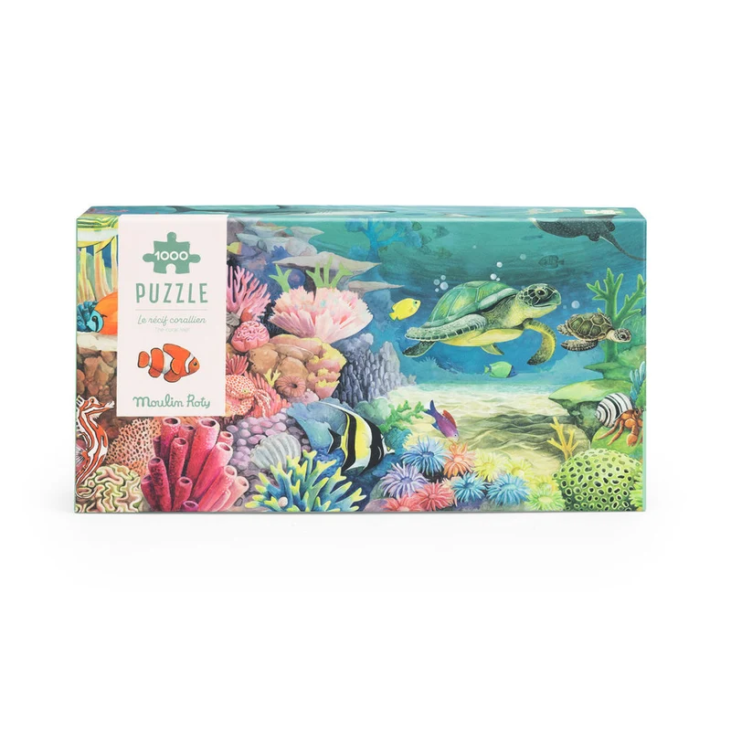 Moulin Roty - Pussel 1000 bitar - Coral Reef