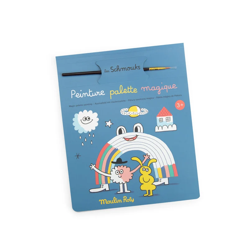 Moulin Roty Magiska målarark, Les Schmouks