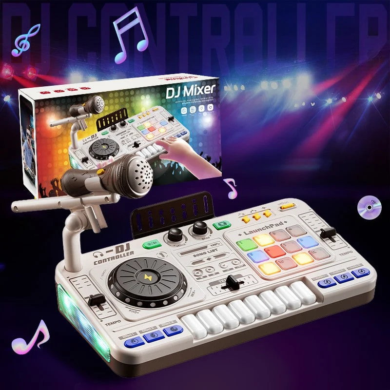MiniDJ – Musikalisk & interaktiv – DJ-mixer-leksak