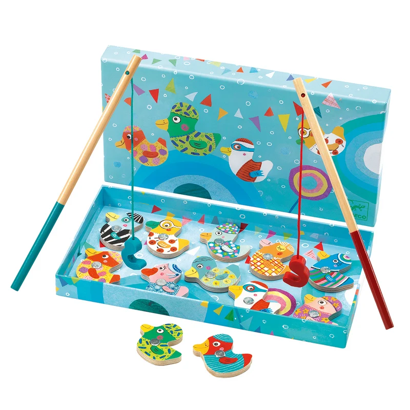 Djeco Fiskespel Magnetic's Fishing Duck