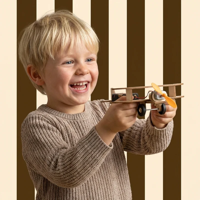 Kreativt byggset och forskningsleksak – Vetenskap som är rolig!