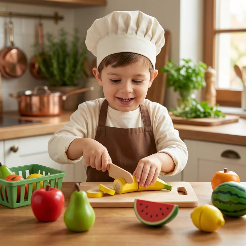 Montessori Träskärnings-Lekset