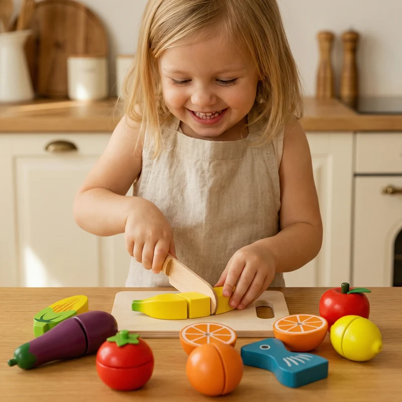 Montessori Träskärnings-Lekset