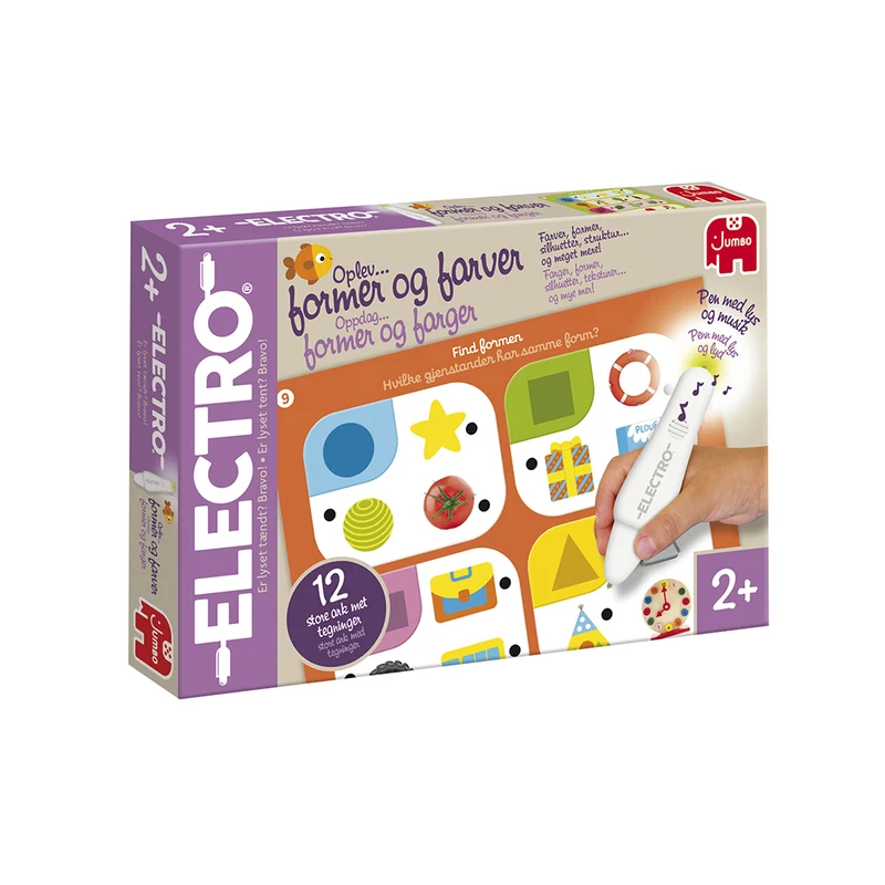 Jumbo Electro Färger och former, lek och lär