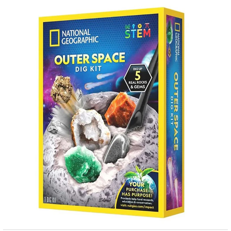National Geographic, Rymdtema Grävset
