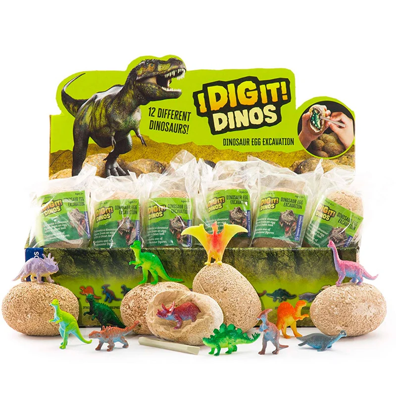I Dig It! Dinos - Vetenskapskit, gräv ut dinosaurie - olika varianter