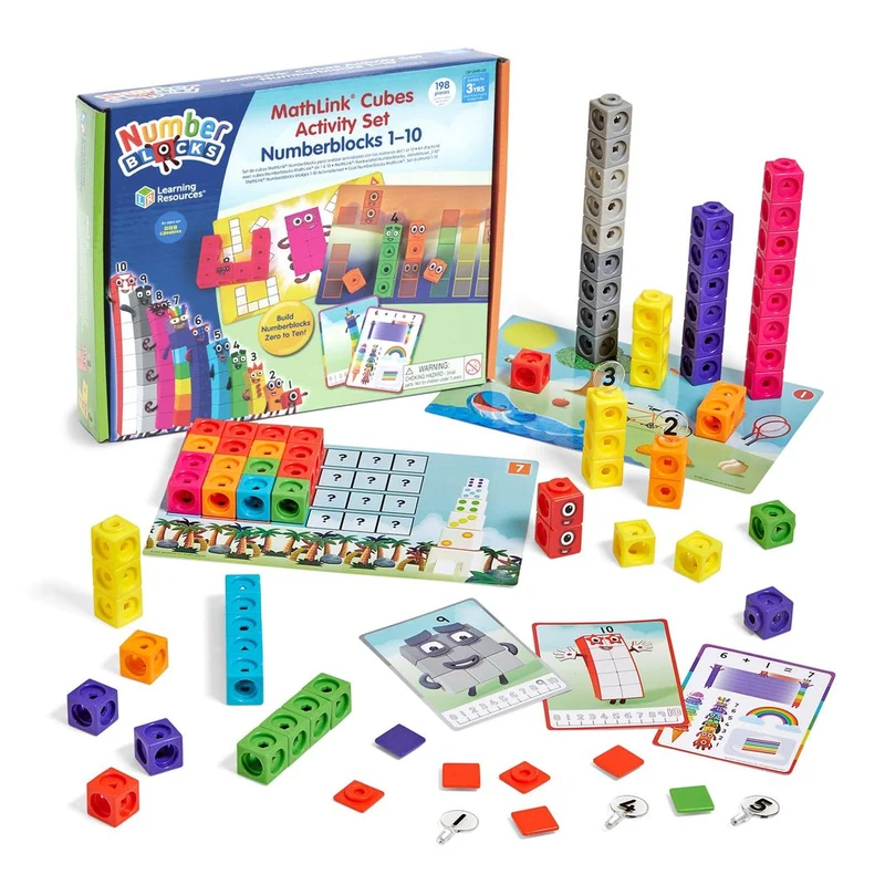 Learning Resources Numberblocks® - Aktivitetsset med siffrorna 1-10
