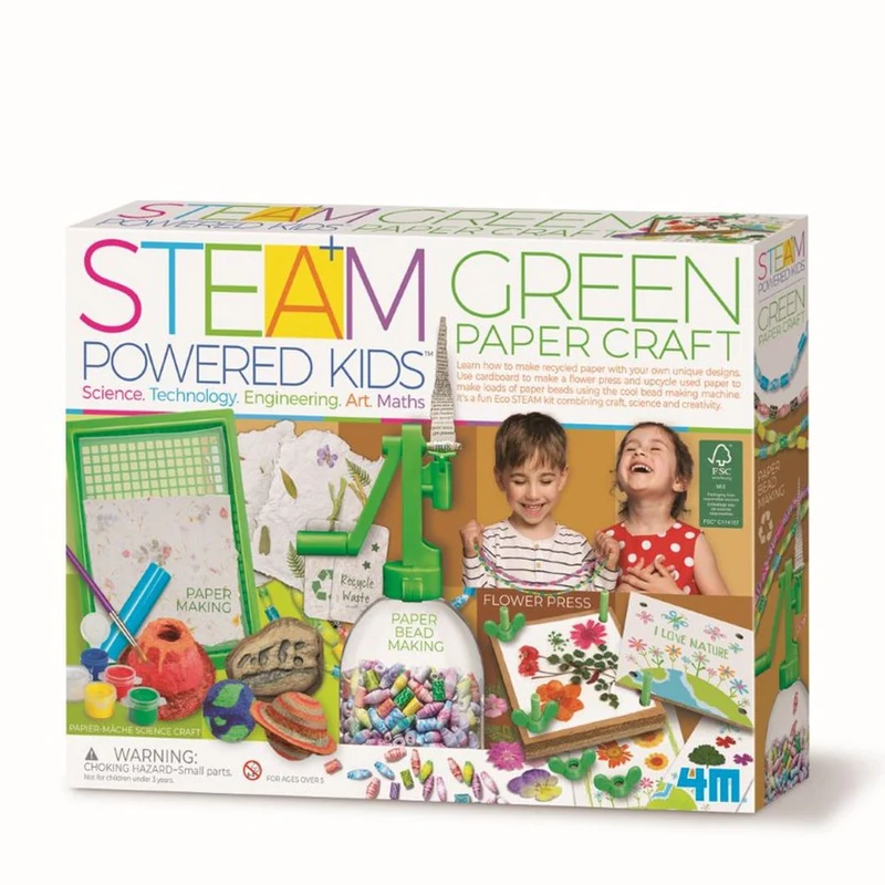 4M Stem Powered Kids, Återvunnet Papper