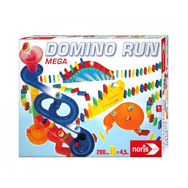 Domino Run Mega med 200 bitar