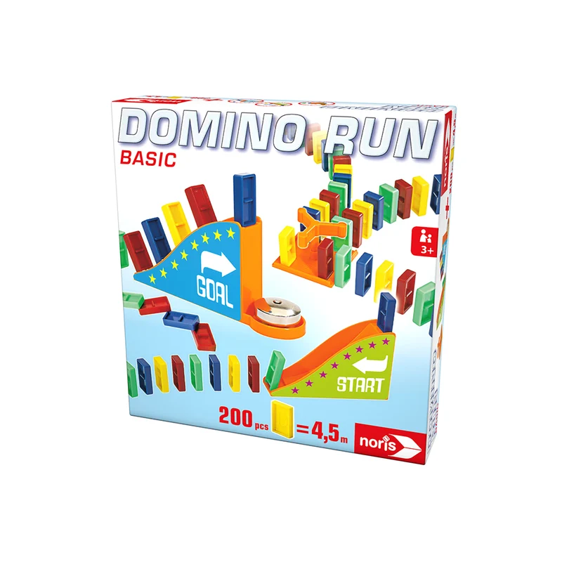 Domino Run Basic med 200 bitar