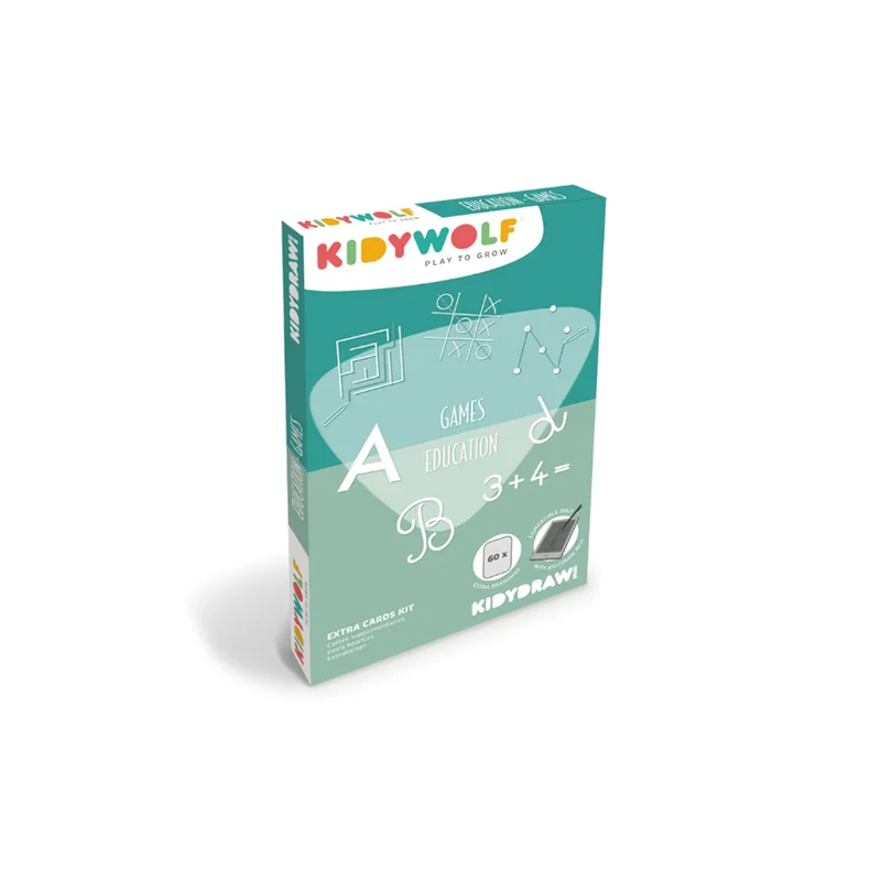 KidyDraw mini refillkort med ritmallar, Games and education