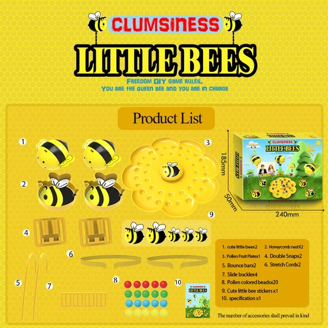 Buzzy Bee Magnetgame™ - Garanterad skrattfest - Brädspel