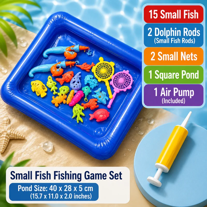 Fishing Game – Lärande och upptäckt – Magnetiskt fiskespel