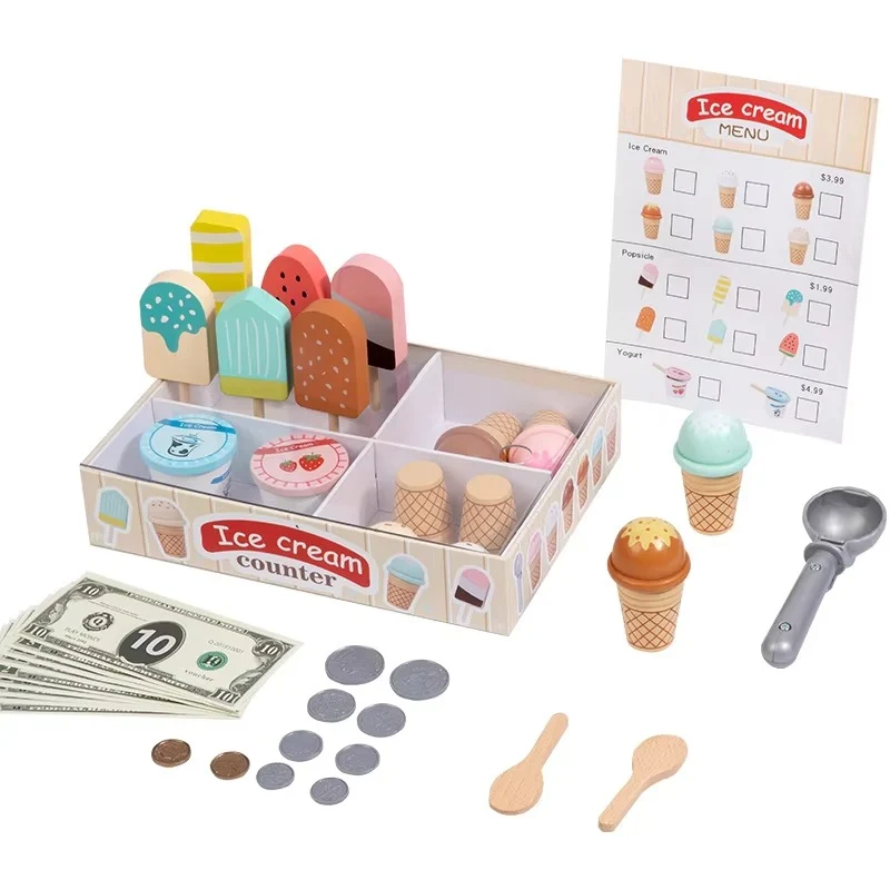 Ice Cream Playset™ - Kreativ och pedagogisk - lekset för glass