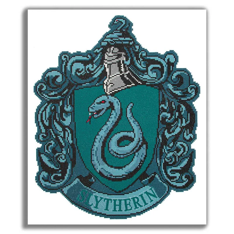 Slytherins vapensköld - Diamantmålningskit