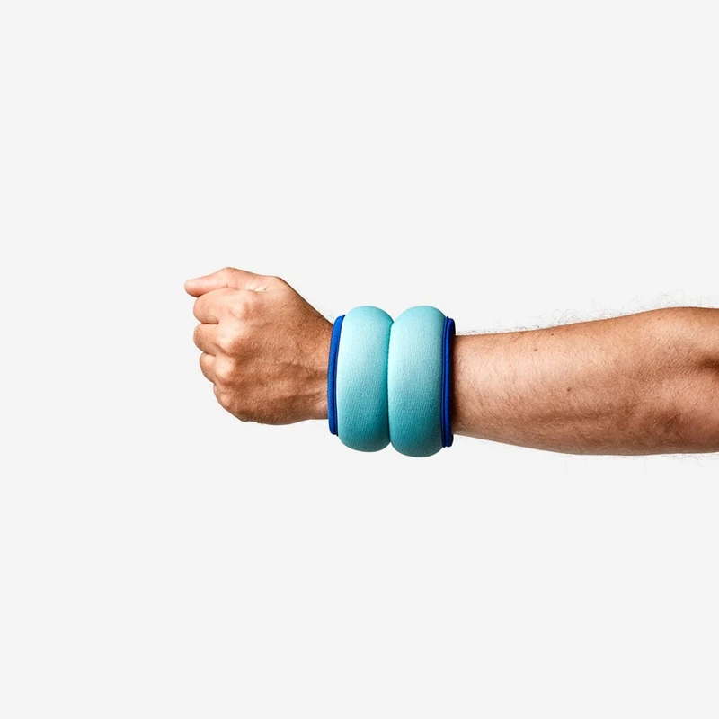 Blue wrist and ankle weights 0,5 kg set – 2 pcs