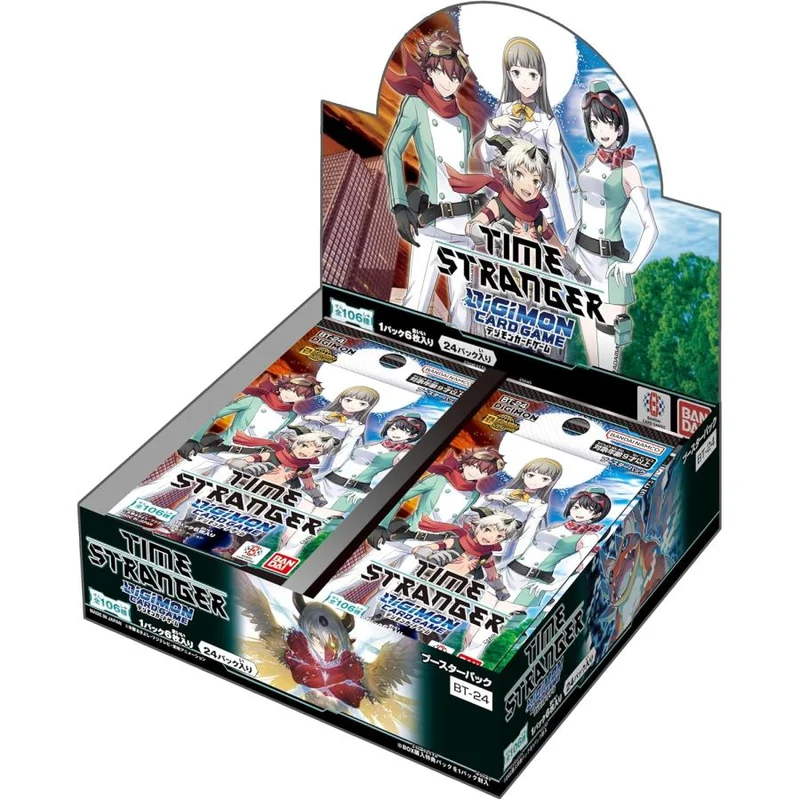 Digimon Kortspel Boosterpaket TIME STRANGER [BT-24] Boosterbox
